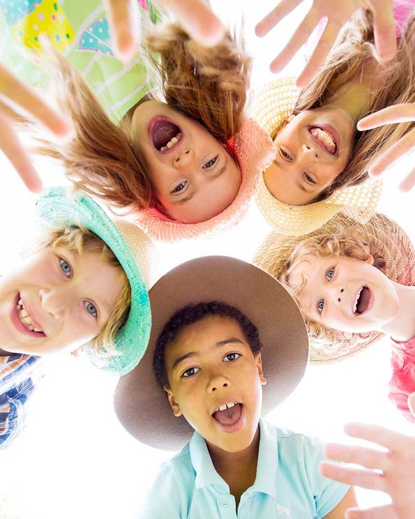 Kinder im Sommer