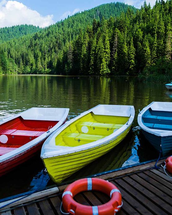 Boote auf dem See